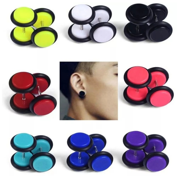 THREE - Spencer’s Fake Gauges (Purple, Yellow, & Teal) - Picture 5 of 12